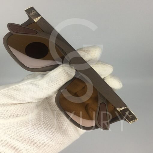 Lunette de soleil rayban marron  polarise 52-18-137 – Image 5