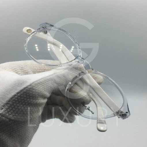 Lunette optique pepe jeans transparent blanc 49-19-140