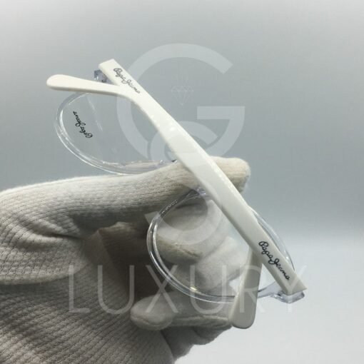 Lunette optique pepe jeans transparent blanc 49-19-140 – Image 2