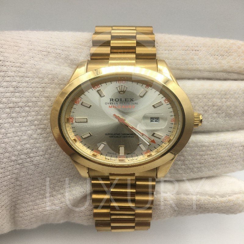 Rolex dore best sale