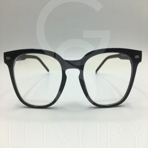 Lunette optique SM noir bras bois 52-21-148
