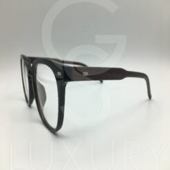 Lunette optique SM noir bras bois 52-21-148