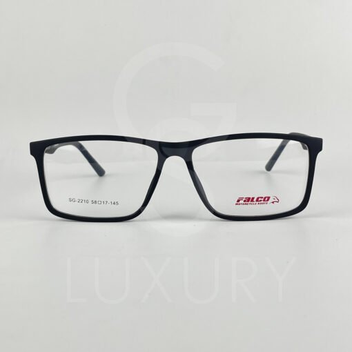 Lunette optique carré noir falco – Image 2