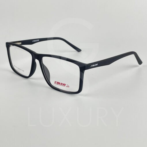 Lunette optique carré noir falco