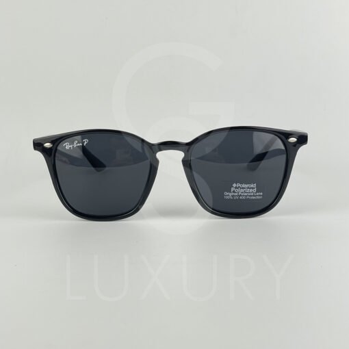 Lunette de soleil RB carré noir polarisé – Image 2