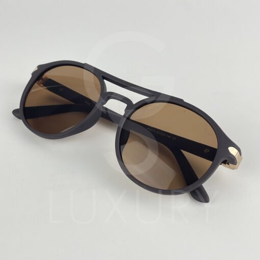 Lunette de soleil double pont marron PS214 – Image 4