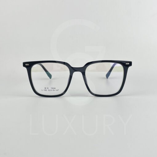 Lunette optique carré noir TR-90 L-182 – Image 2