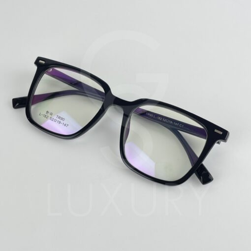 Lunette optique carré noir TR-90 L-182 – Image 3