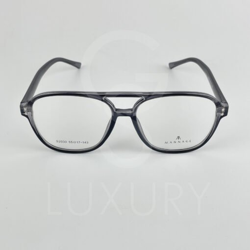 Lunette Optique double pont gris S2030 – Image 2