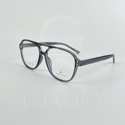 Lunette Optique double pont gris S2030 – Image 3