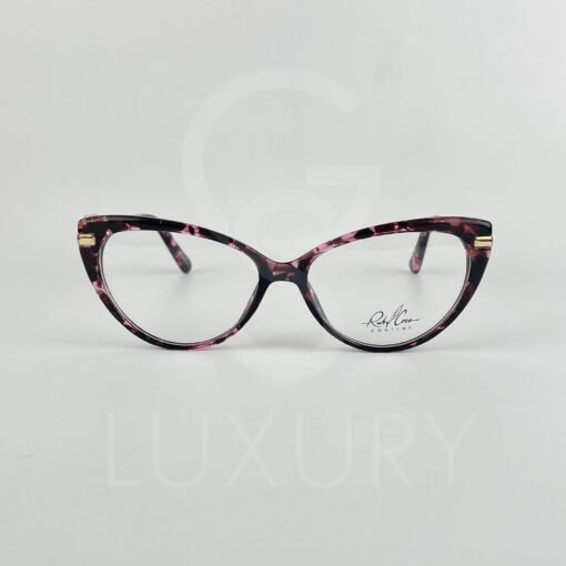Lunette Optique mucheté bras doré femmes 0331