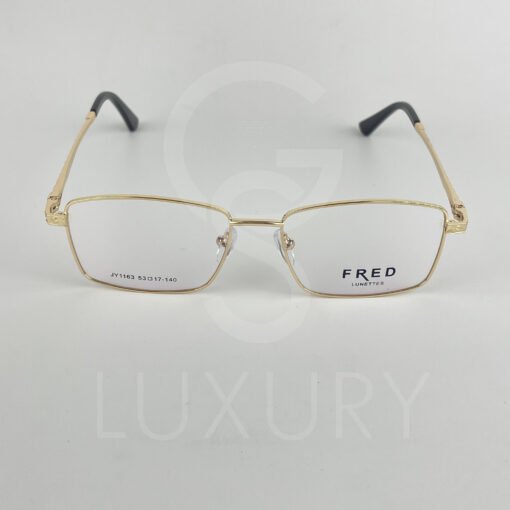 Lunette Optique carré doré JY1163 – Image 2