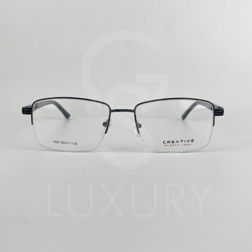 Lunette Optique carré noir fil de peche 800