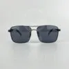 Lunette de soleil noir double pont polarisé P9026