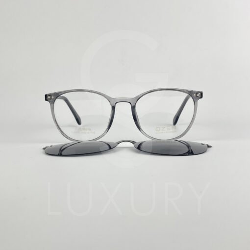 Lunette avec aplique qzen  rond gris TJ6807