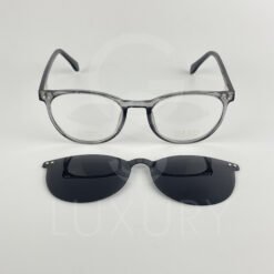 Lunette avec aplique qzen rond gris TJ6807