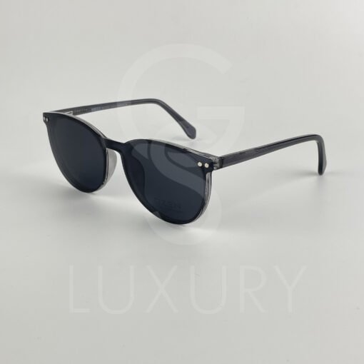 Lunette avec aplique qzen  rond gris TJ6807 – Image 8