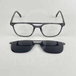 Lunette avec aplique qzen double pont gris TJ7602
