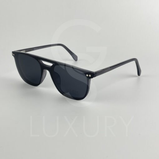 Lunette avec aplique qzen double pont gris TJ7602 – Image 8