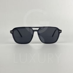 Lunette avec aplique double pont qzen gris TJ9904