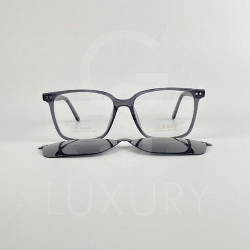 Lunette avec aplique carré qzen  gris TJ8602