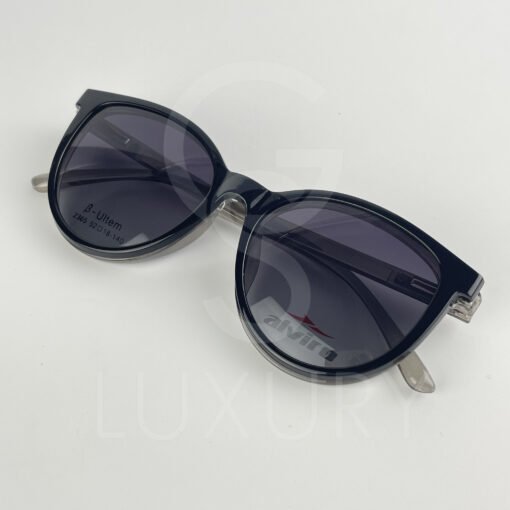 Lunette avec aplique TR-90 rond gris femmes 2365 – Image 5