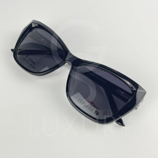 Lunette avec aplique TR-90 noir femmes 2349 – Image 5