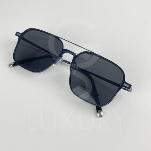 Lunette avec aplique qzen double pont bleu 7009 – Image 4