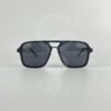 Lunette de soleil double pont noir polarisé