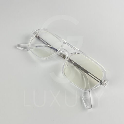 Lunette Optique double pont transparent 50743 – Image 4