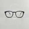 Lunette Optique DB rond noir bras tigré DB05