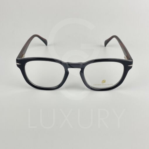 Lunette Optique DB rond noir bras tigré DB05 – Image 2