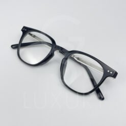 Lunette optique Carré Noir bras transparent 8344c1