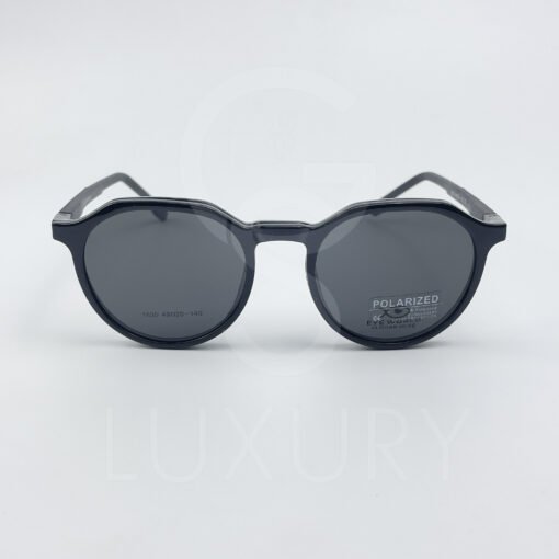 Lunette avec applique  Eye world Hexagonal  noir 1630 – Image 4