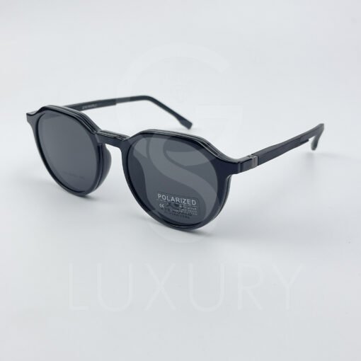 Lunette avec applique  Eye world Hexagonal  noir 1630 – Image 6