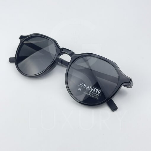 Lunette avec applique  Eye world Hexagonal  noir 1630 – Image 2