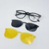 Lunette avec applique Jolie vision Rond Noir H5102
