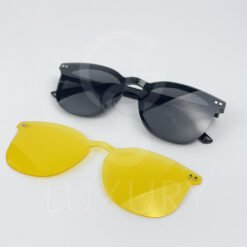 Lunette avec applique Jolie vision Rond Noir H5102