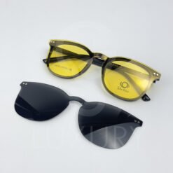Lunette avec applique Jolie vision Rond Noir H5102