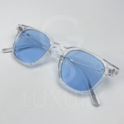 Lunette de soleil David Beckham Carré transparent verre bleu claire S617