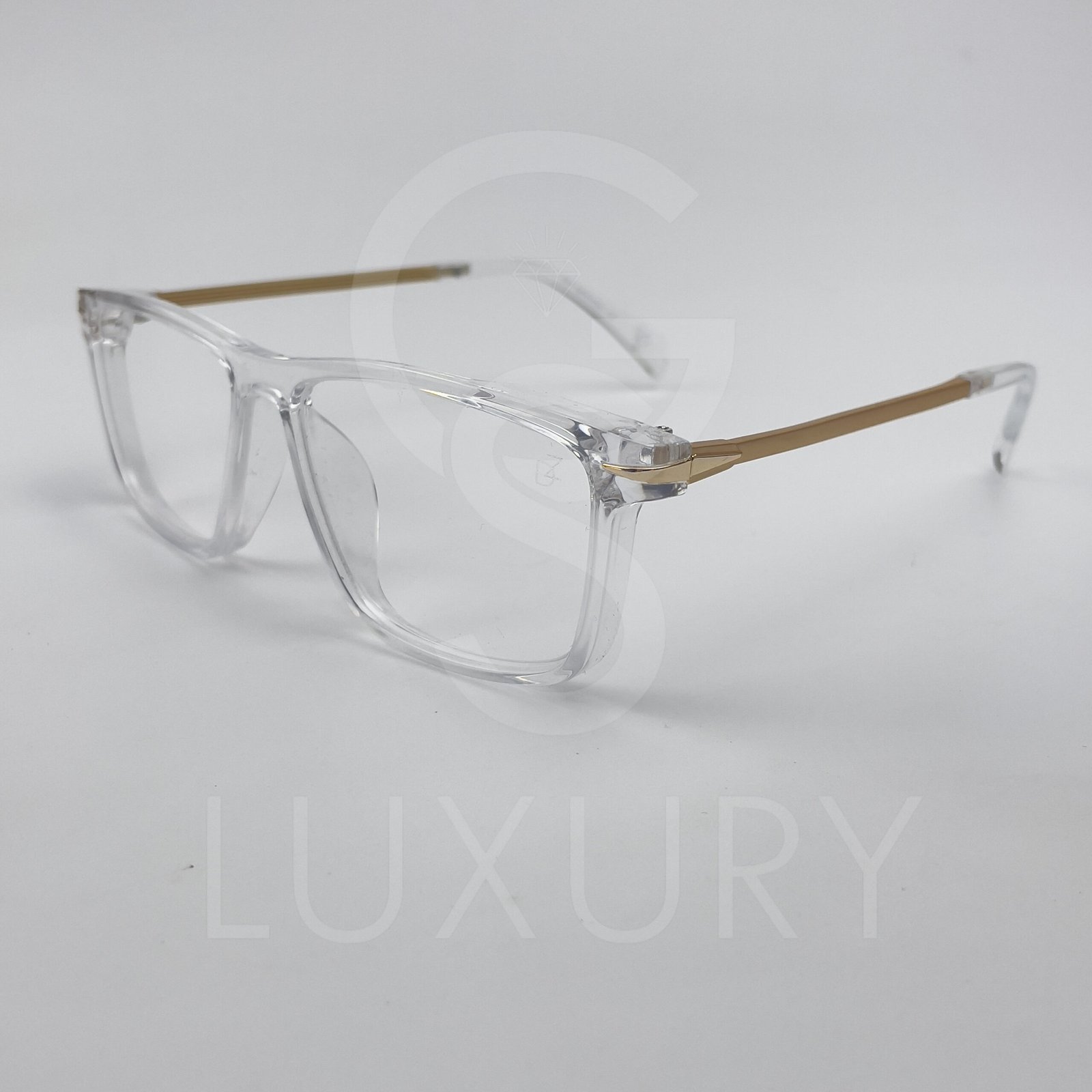 Optique Bras De Lunette Lunette Optique DZ Carré Transparent