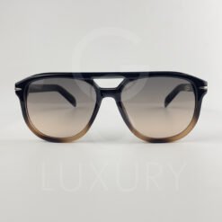 Lunette de soleil David beckham Double pontNoir dégradé Verre Noir dégradé DB7080