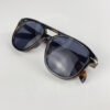 Lunette de soleil David beckham Double pontNoir tigré Verre Bleu foncé DB7080