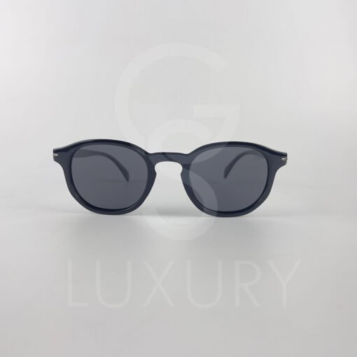 Lunette de soleil david beckham rond noir 7006