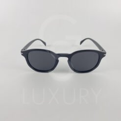 Lunette de soleil david beckham rond noir 7006