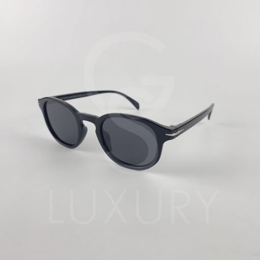 Lunette de soleil david beckham rond noir 7006 – Image 3