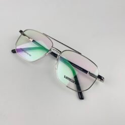 Lunette optique double pont metal gris jy1137