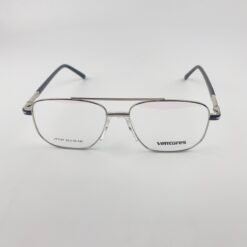 Lunette optique double pont metal gris jy1137