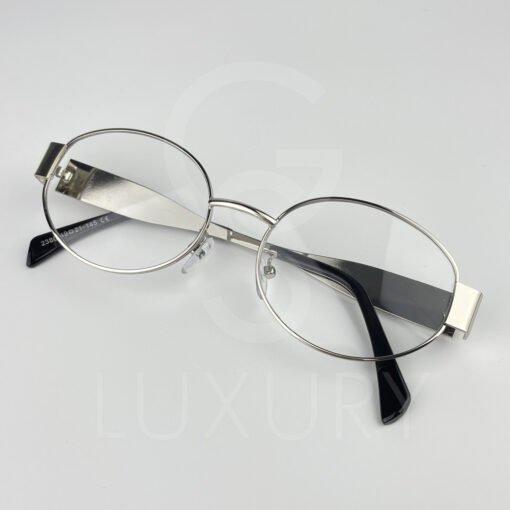 Lunette optique rond gris 2380 – Image 4