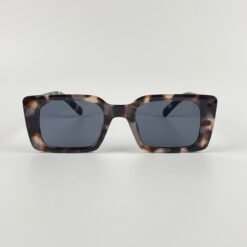 Lunette de soleil carré moucheté